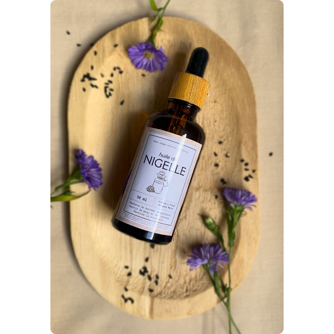 Fiole d'huile de Nigelle ( 2 achetées = 1 offerte)